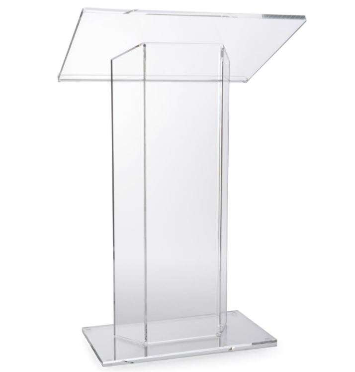 Clear Acrylic Podium Rental Rochester, NY Buffalo, NY