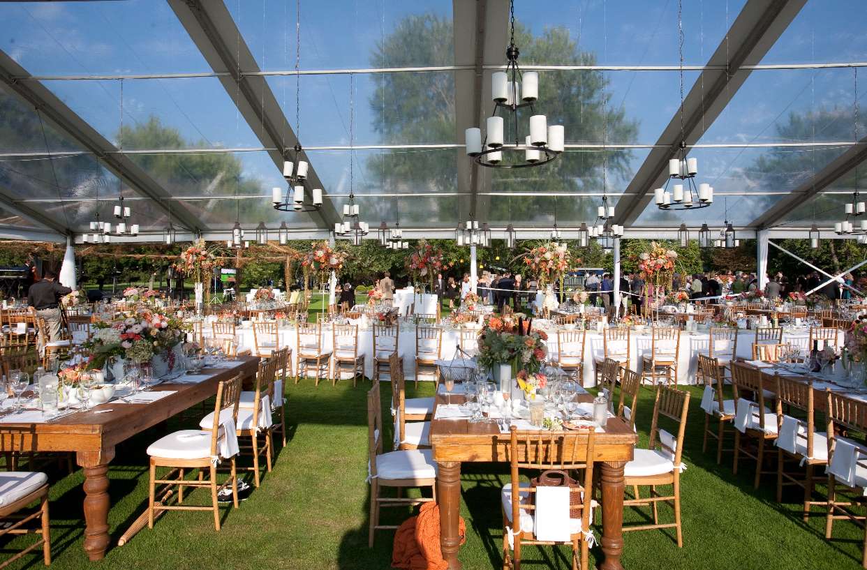 CLEAR TOP TENT McCarthy Tents & Events Party and Tent Rentals