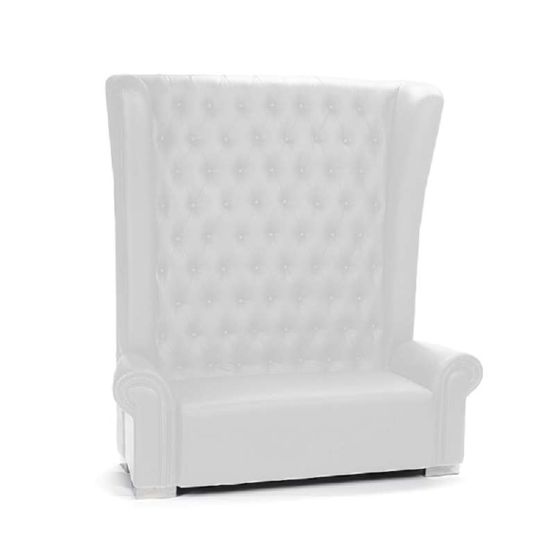 White Lounge Loveseat Rental Rochester, NY Buffalo, NY
