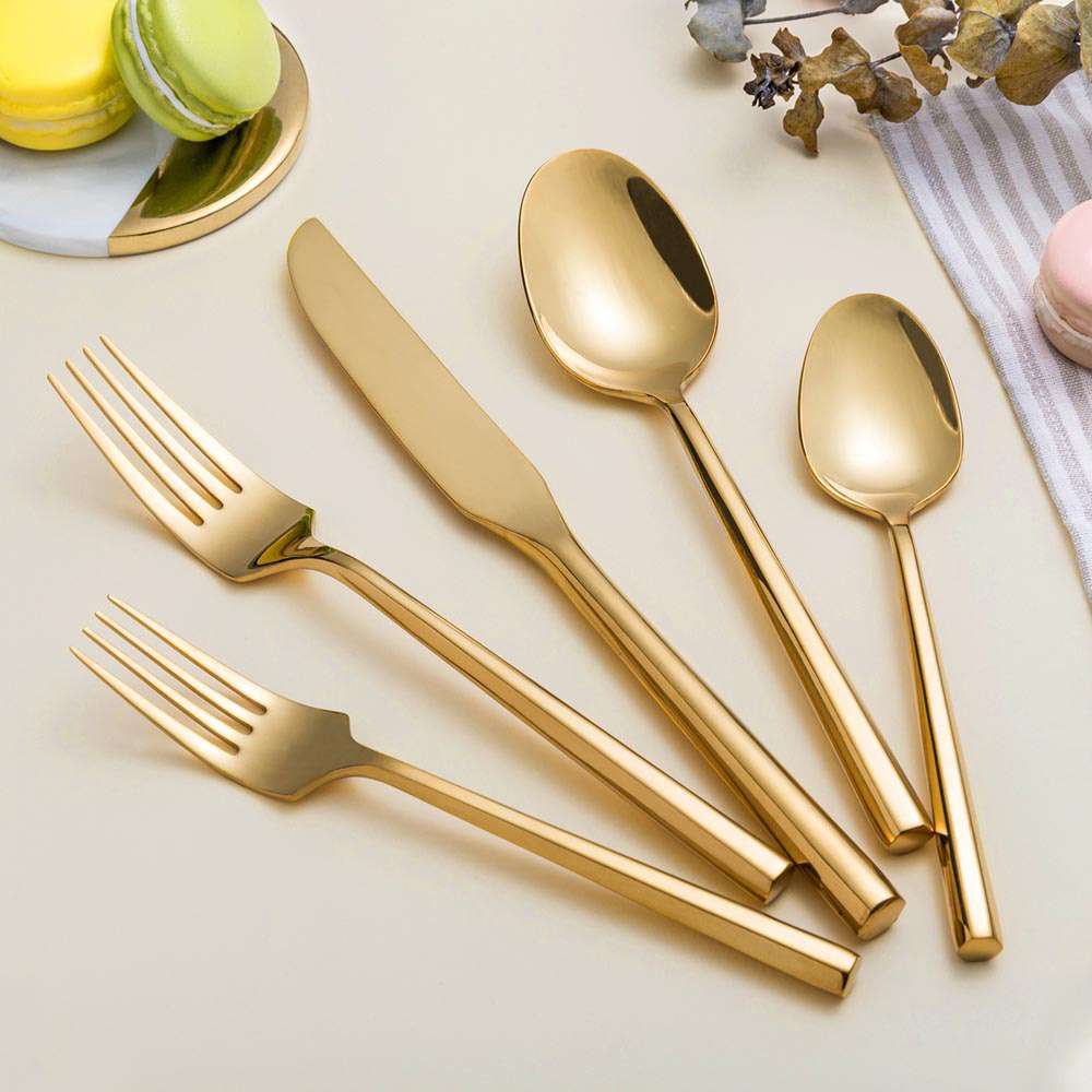 Gold Satin Flatware Rental Rochester, NY Buffalo, NY